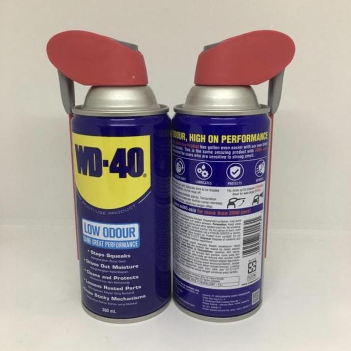 TERBARU - wd40 wd 40 smart straw 300ML low odour