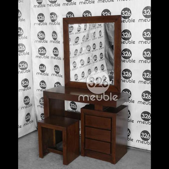 Meja Rias Minimalis Mebel Jepara, Tolet Minimalis, Meja Kaca Minimalis