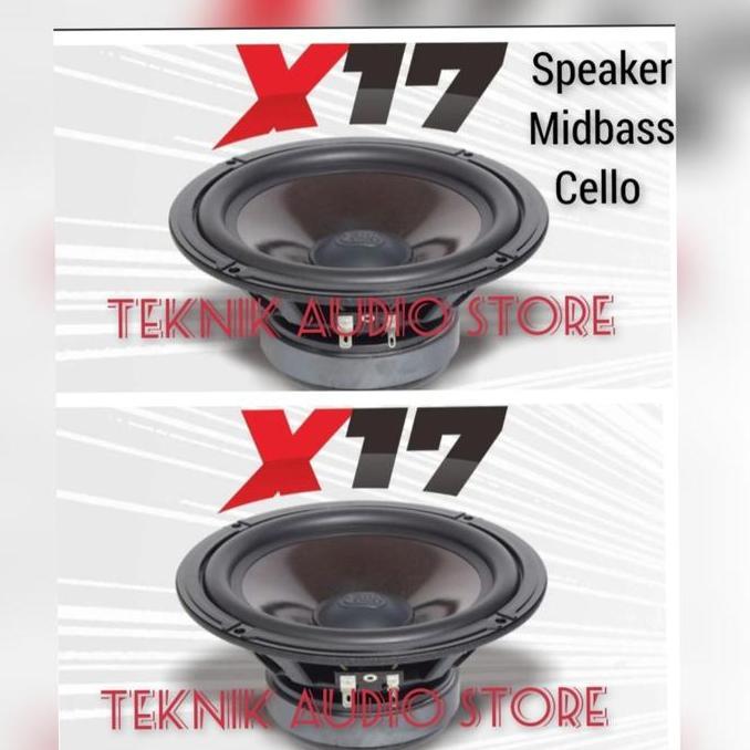 NEW Speaker Midbass 6.5inch X17