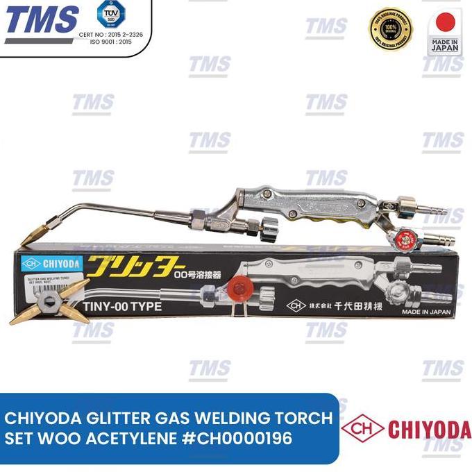 EXAMINER Glitter Gas Welding Torch Set WOO Chiyoda For Acetylane #CH0000196 - Original