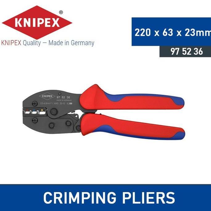 HIMIKO KNIPEX Tang Crimping 97 52 36 Knipex PreciForce Crimping Pliers