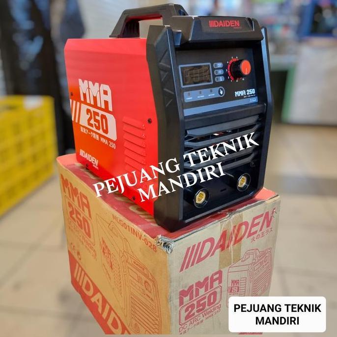 EXAMINER MESIN LAS INVERTER DAIDEN MMA 250 / TRAFO LAS INVERTER DAIDEN MMA 250