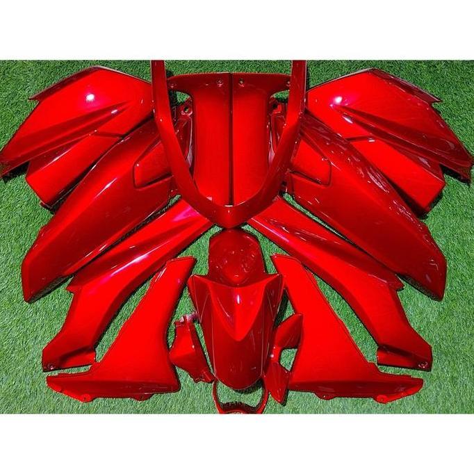 DAIKAKU BODY NMAX OLD REPAINT MERAH CANDY