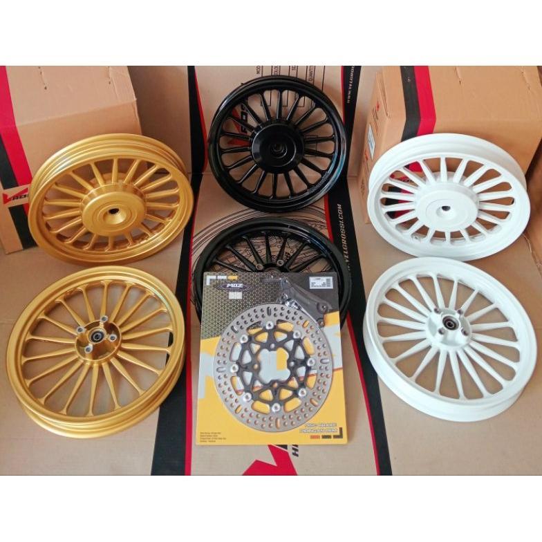 VELG/PELAK VELAK RACING V ROSSI GALAXY 2 COPY DAYTONA PALANG 18 LURUS VARIO 125 VARIO 150 BEAT KARBU