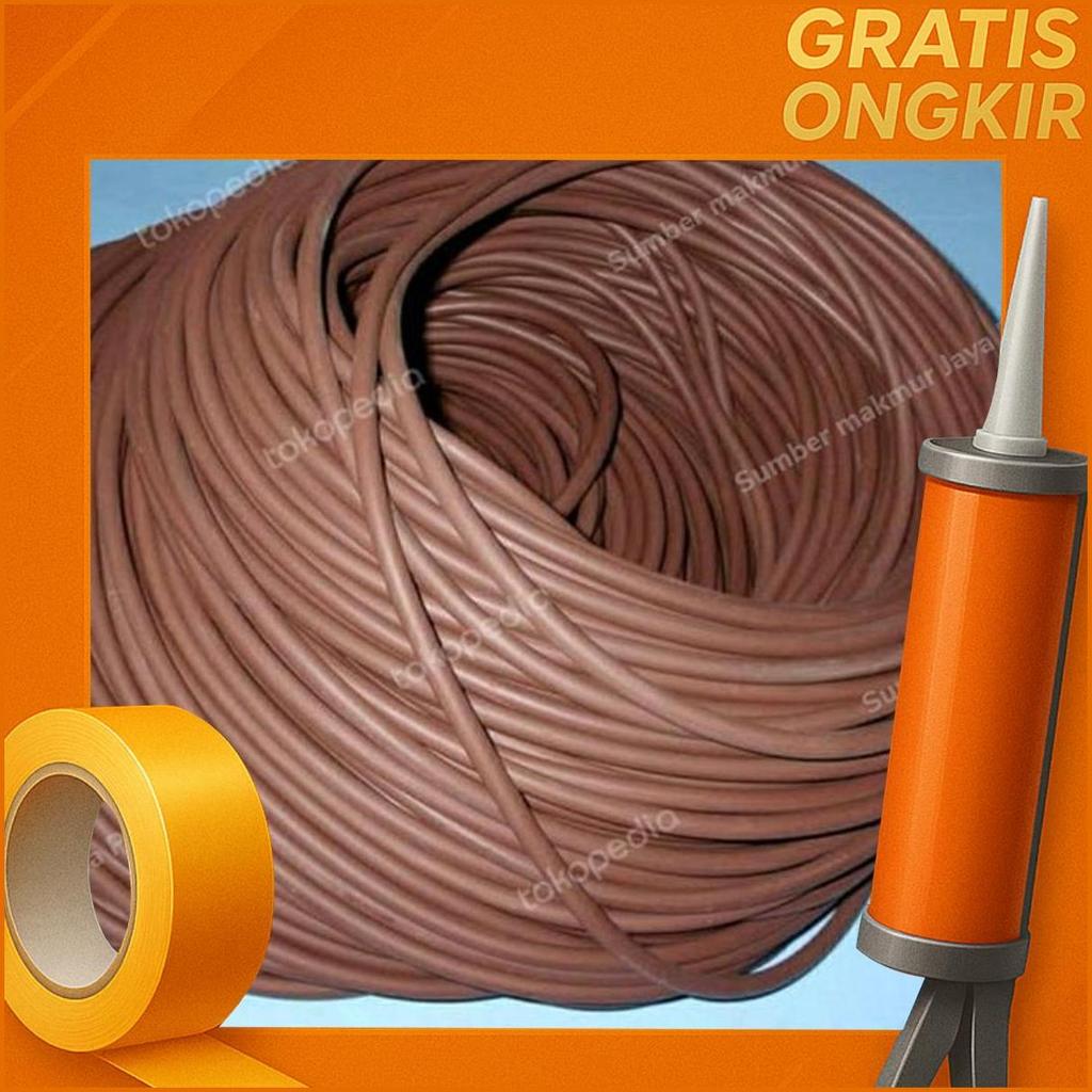O Ring Cord Vitton Meteran Diameter 2Mm ( Oring Cord Viton )