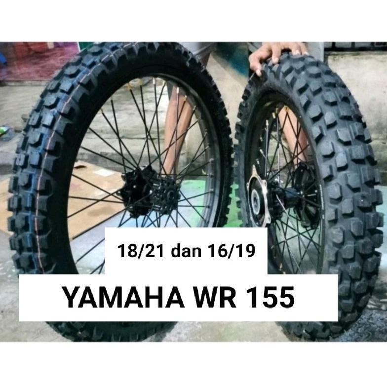 paketan velg ban YAMAHA WR155 16 19 dan 18 21 paket sama ban set PNP YAMAHA WR155