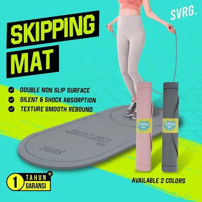 Svrg. Skipping Mat 6 Mm - Jump Rope Mat - Matras Lompat Tali - Matras