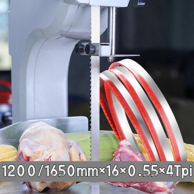 Mata Gergaji Bone Saw 1200Mm Mesin Bsw120 J128 Jg120 J120 Mata Gergaji Pita Potong Daging Tulang 120