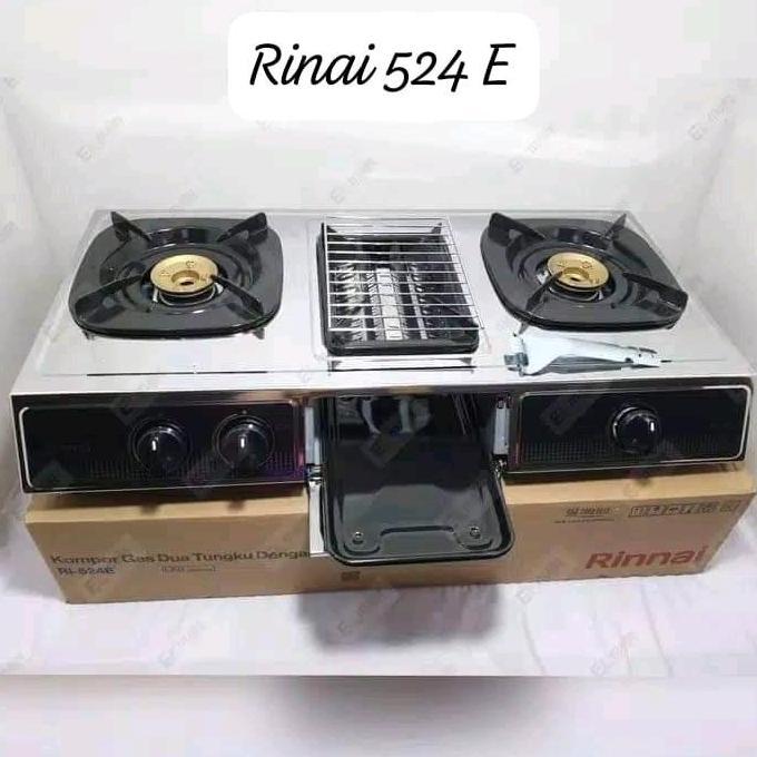 Kompor Rinnai 3 Tungku Type 524 E
