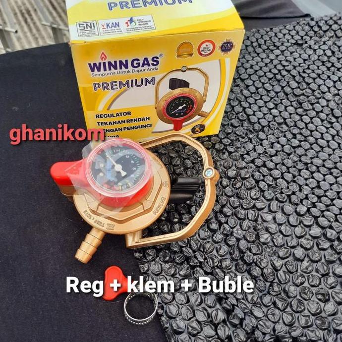 Regulator Double Lock Winn gas W 800 premium - winn gas W 800 - 900