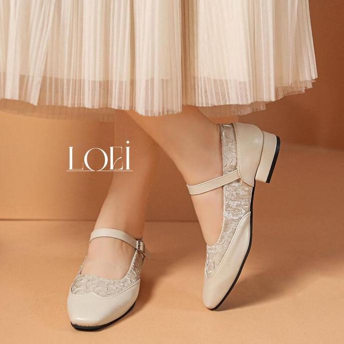 SALE LOEI Valerie Sepatu Hak Wanita Import Kekinian 5224
