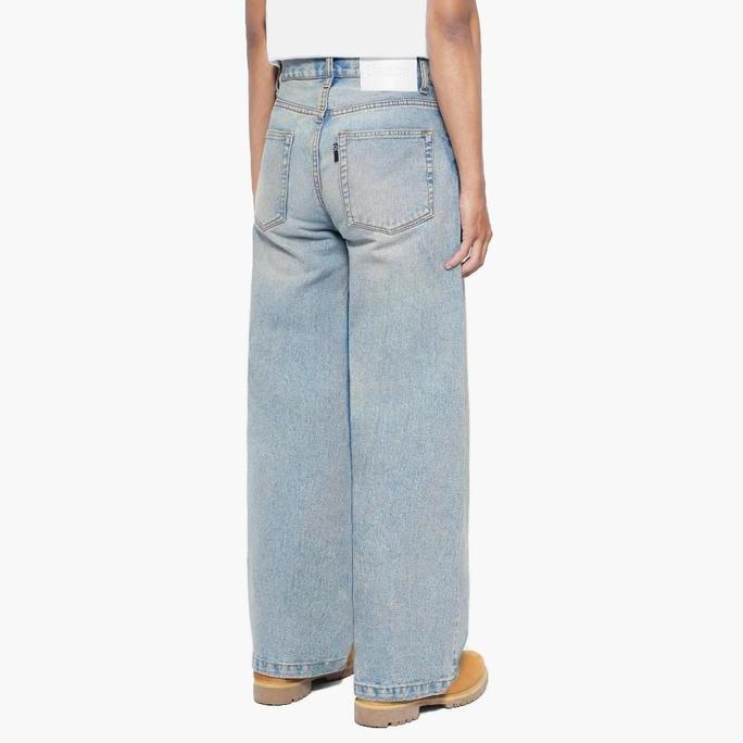 Amigos de Nimes - Basica Man Wide Leg - Blue Denim Jeans BS