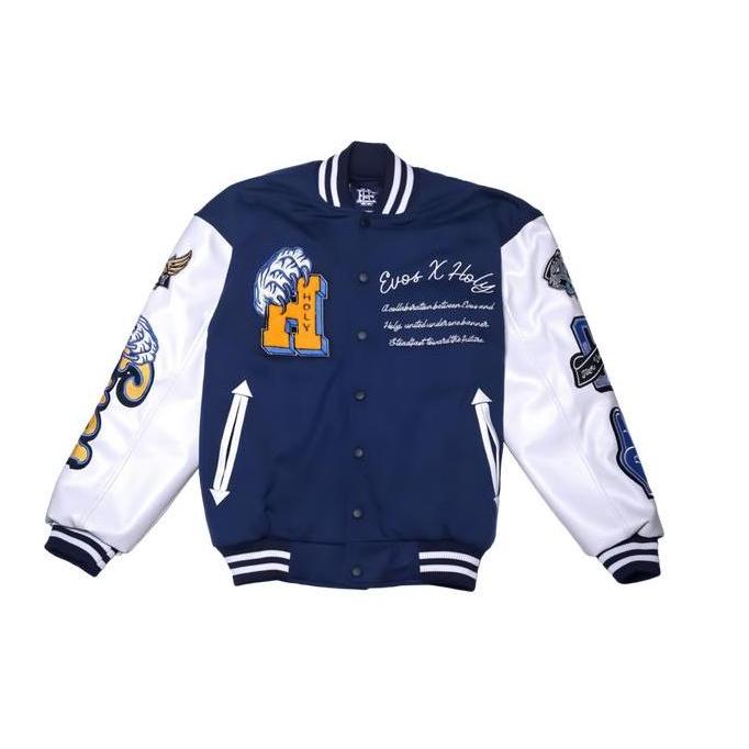 EVOS X HOLY VARSITY JACKET LS