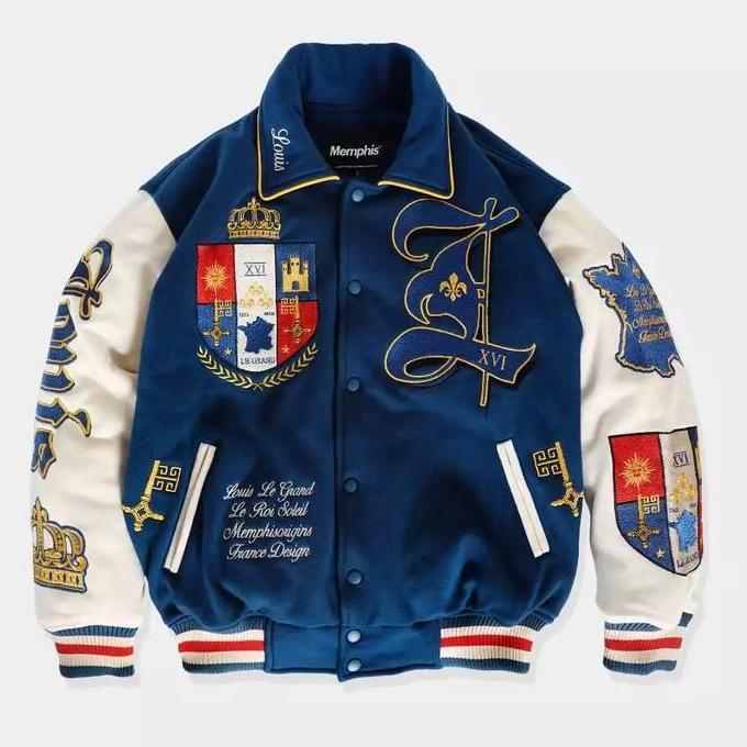 Memphisorigins - Jacket Varsity Louis 100% Original Memphis (LIMITED) LS