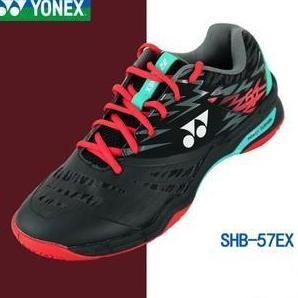 TERMURAH - NEW SEPATU BADMINTON YONEX SHB57EX SHB 57 EX BLACK ORIGINAL