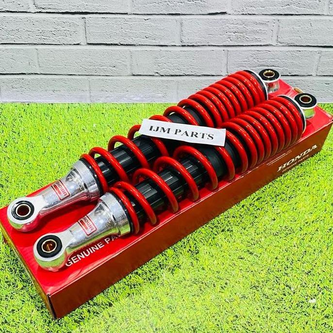 genivalezz - shock belakang blade / revo fit merahtshock belakang honda blade & revo fit motor origi