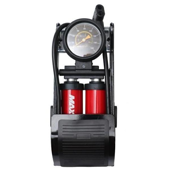 Promo Pompa Ban Angin Kaki Injak Silinder Tabung Ganda Feet Pump Krisbow Cod