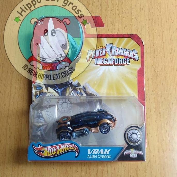 Hot Wheels Hotwheels Power Rangers Megaforce Vrak Alien Cyborg