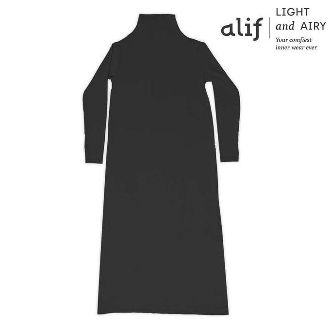 Alif Raana Inner Dress - Black
