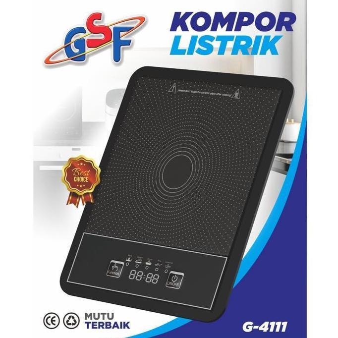KOMPOR LISTRIK INDUKSI / KOMPOR LISTRIK GSF-4111 / KOMPOR INDUKSI LISTRIK MURAH