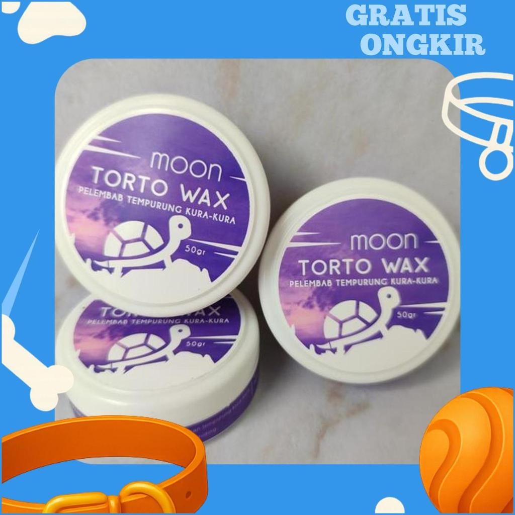 Moon Torto Wax Pelembab Tempurung Kura Kura Torto Sulcata Pardalis