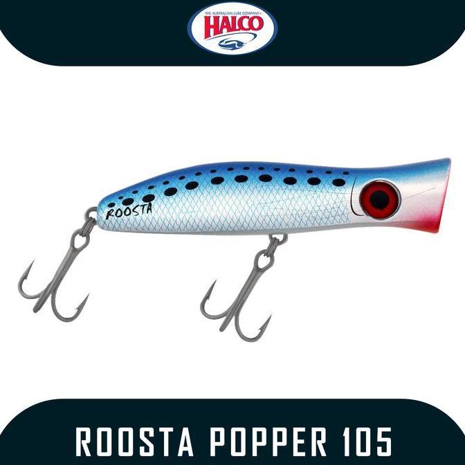 Umpan Pancing Popping Merk Halco Roosta Popper 105