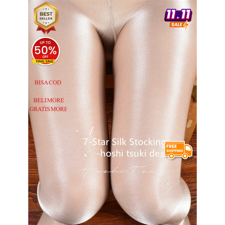 NEW DESIGN 2024 ✔COD✔READY⭐Hoshi Tsuki Kaus Kaki Aurora Panggung 0D-70D Kaus Kaki Berminyak Yoga Kau