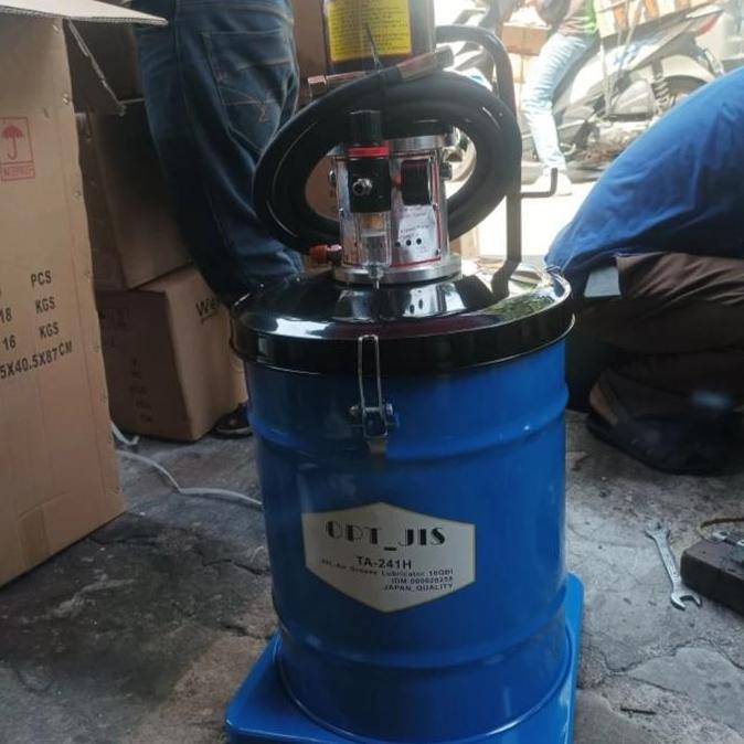 Air Grease Pump Lubricator Opt 40 Liter Pompa Gemuk Otomatis