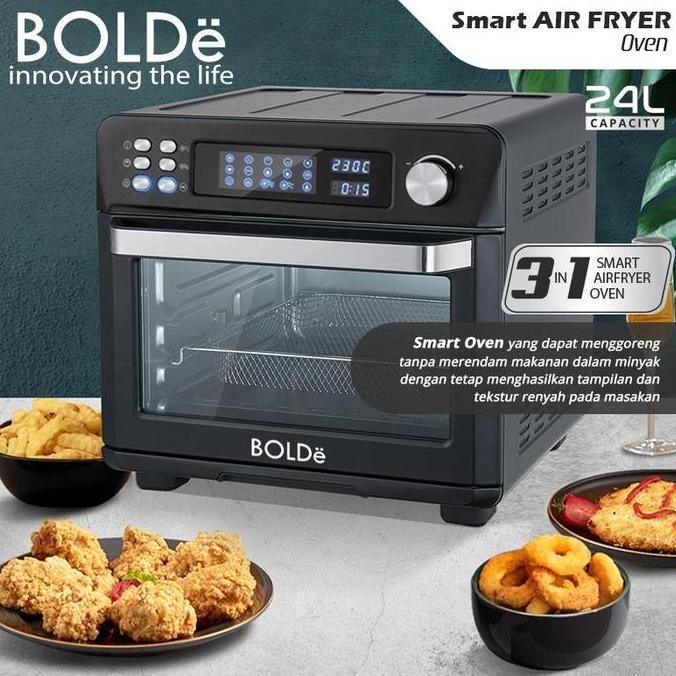 Uyamanah_123 - BOLDe Smart Air Fryer Oven Digital 2 Tahun Garansi Hemat Listrik