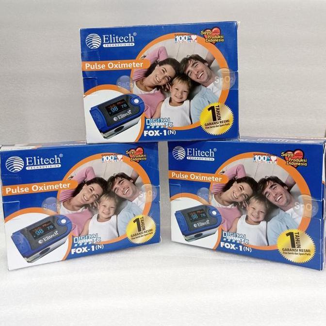 PULSE OXYMETER ELITECH FOX 1N ORIGINAL DAN TERPERCAYA