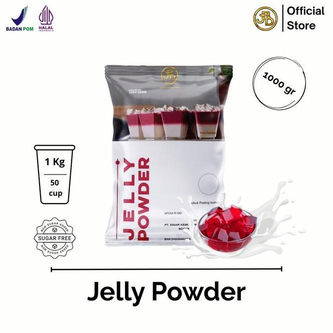 Jelly Powder Plain Jelly Bubuk Food Ice Jeli