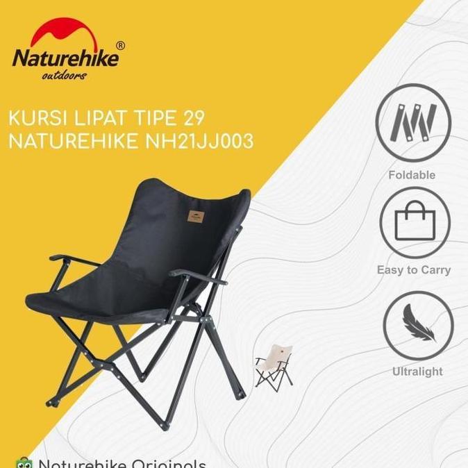 Kursi Lipat Naturehike Nh21Jj003 Tipe 29 Portable Camping Outdoor