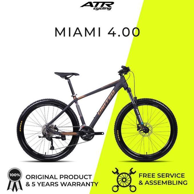 Promo Sepeda UNITED MTB 27,5-27SP U MIAMI 4.00 (M) (20) COD
