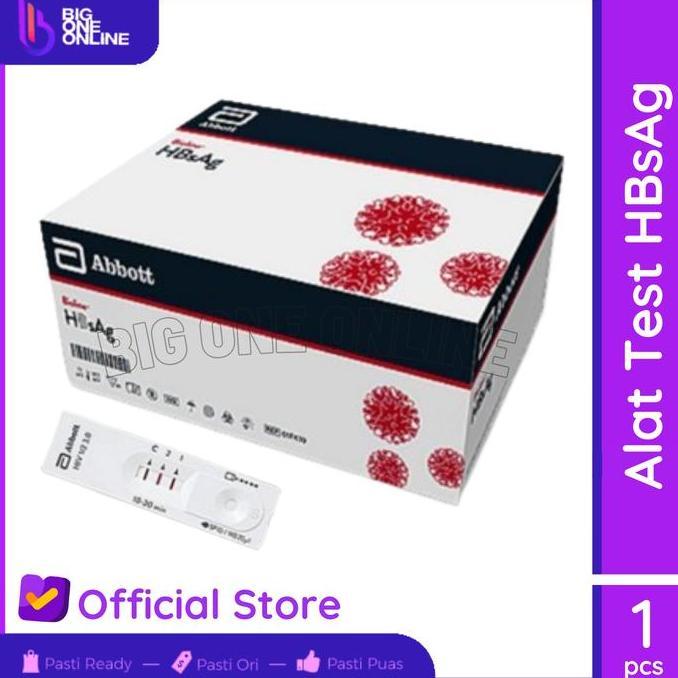 Alat Tes HBsAg Mandiri Abbott Bioline, Rapid Test HbsAg SD Bioline Satuan