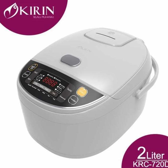 RICE COOKER 2.0L KRC-720D WHITE KIRIN / RICE COOKER DIGITAL KIRIN