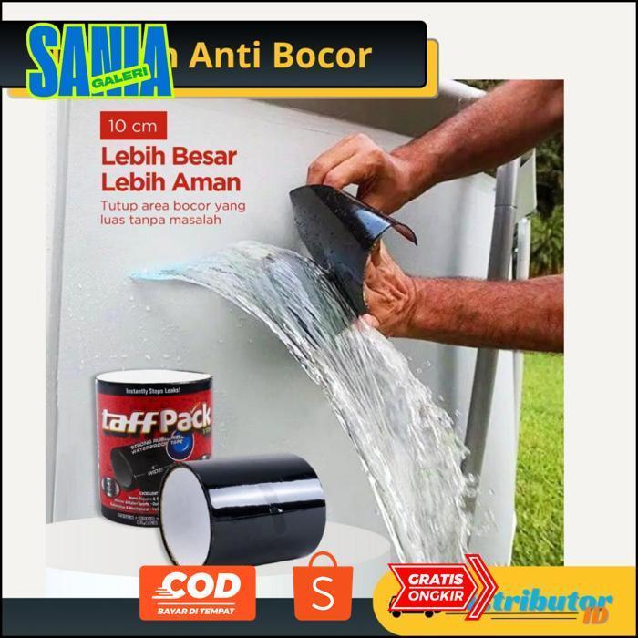 ZAI-2530 Lakban Tambal Plastik Pralon Ember Bak / Lem Ember Anti Bocor Super Kuat Flex Tape TaffPACK