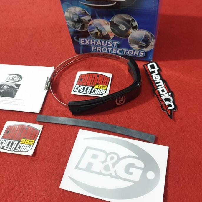 Exhaust Protector Pelindung Knalpot R&G New Akrapovic ZX25R Termignoni