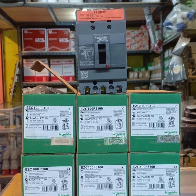 Murah MCCB easypact ezc schneider 100 amper Non COD