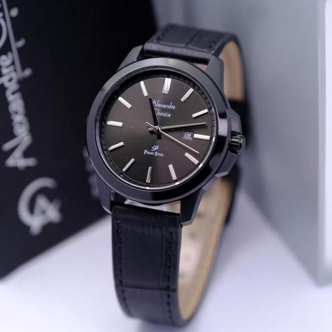 Ready BEST SELLER | Jam Tangan Alexandre Christie Primo Steel 1017 AC1017 (ORIGINAL) Analog Tahan ai