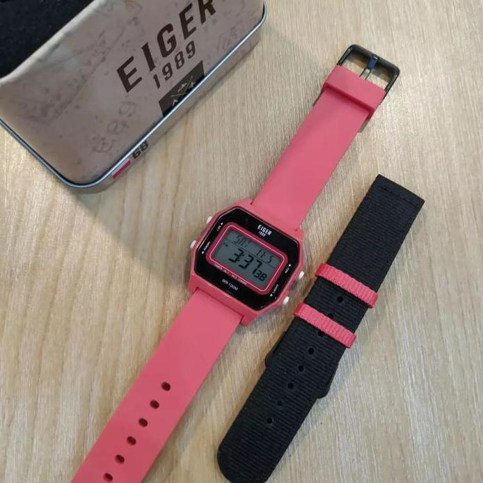Ready Eiger Byala Watch Jam Tangan Digital Analog Wanita Original
