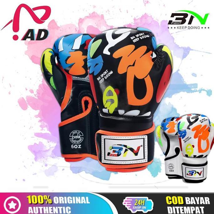 DR112 - Sarung Tinju Anak BN / Gloves Boxing Child / Sarung Muaythai Anak / Glove Muaythai Anak Prem