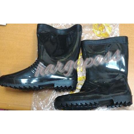 DE184 >> sepatu apboot pendek hitam