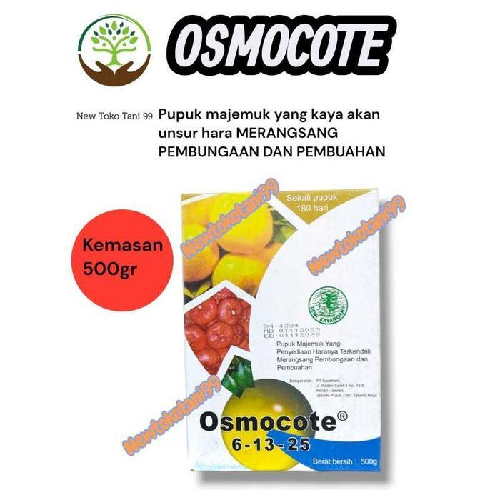 ( 500Gr ) Pupuk Osmocote 6-13-25 Kemasan 500 Gram Pupuk Perangsang Bunga Dan Buah Pada Tanaman, Kaya