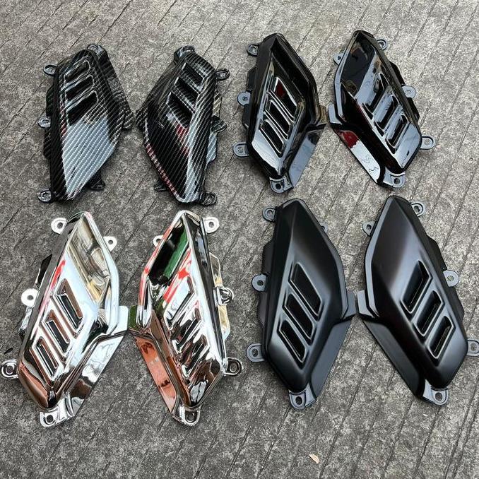 Cover Body Side Cover Samping Nmax Old / Lama ( 2015 - 2019 ) Model Sirip Hiu Bahan Material Plastic