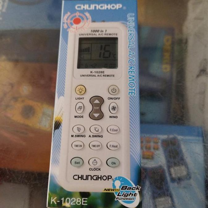 Universal AC A/C Remote Control Chunghop K-1028E