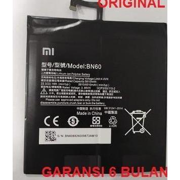 HARGA DISC - Batre BatereBattery Baterai Xiaomi Mi Pad 4 Pad4 Mipad 4 BN60 Original