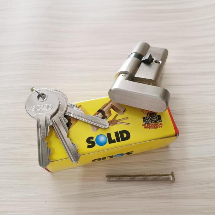 SILINDER KUNCI SOLID KNOB ORIGINAL DAN TERPERCAYA