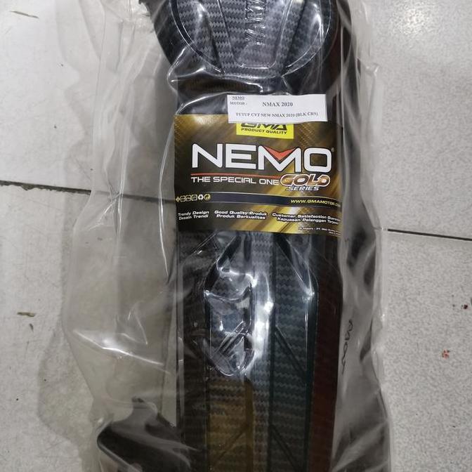 NEW cover cvt aerox carbon asli nemo... aerox 2021 pnp