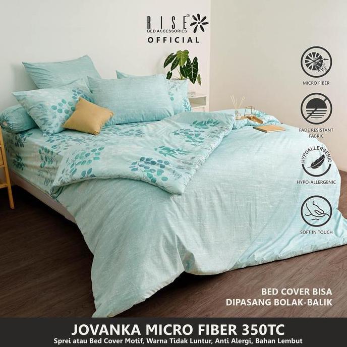Grosir Rise Finezza Sprei Set Bed Cover Microfiber Jovanka