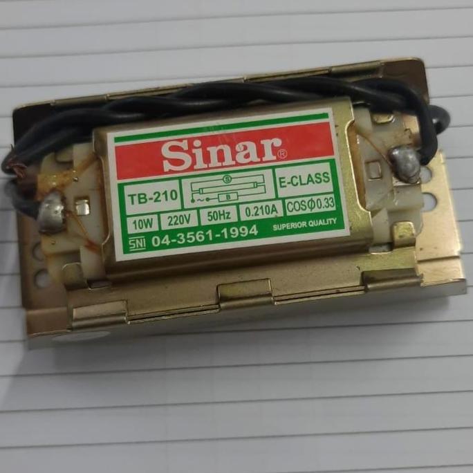 NEW Tran Trans Trafo Balast Ballast Lampu tl Neon 10 / 20 / 40 watt Sinar